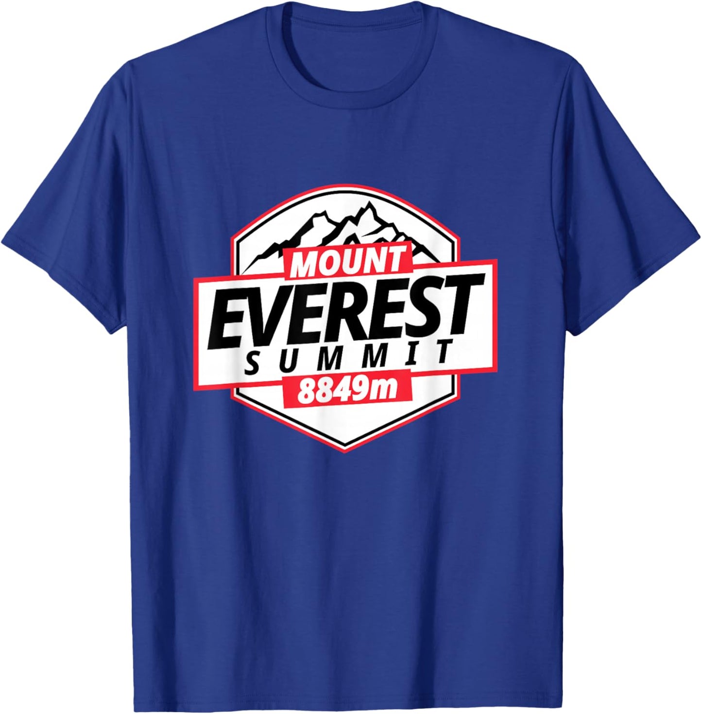 Mount Everest Summit T-Shirt - T-Shirt | Royal
