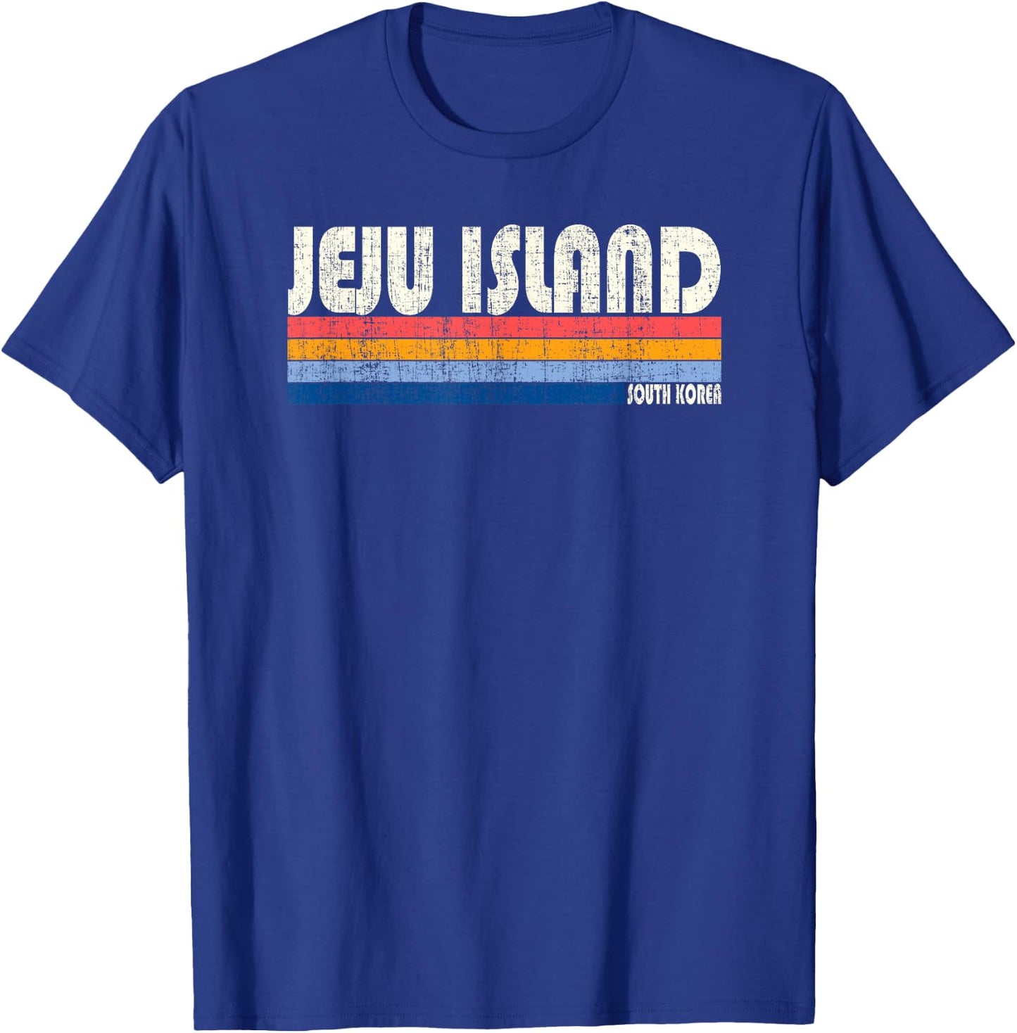 Vintage 70s Jeju Island, South Korea T-Shirt - T-Shirt | Royal