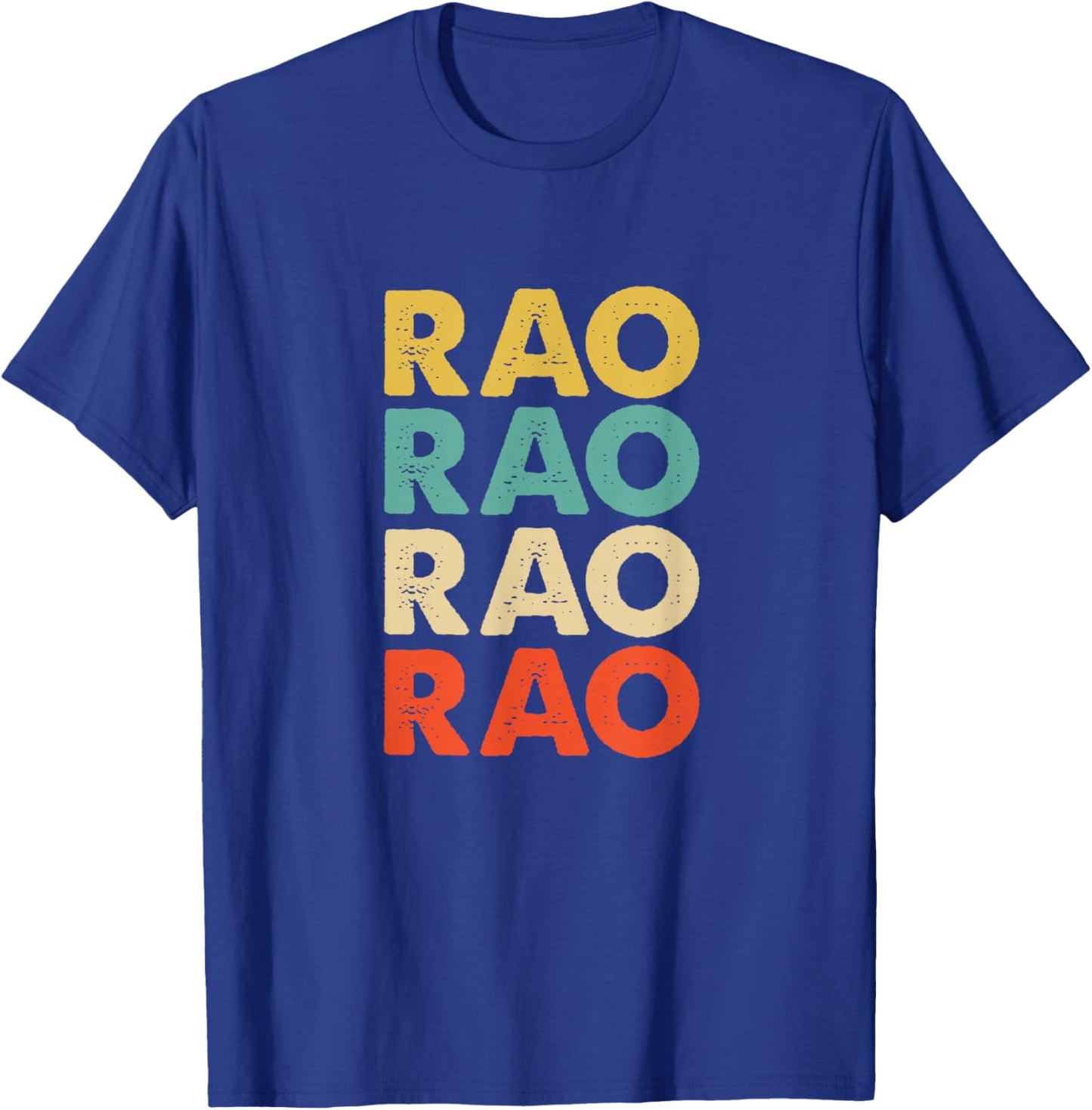 Rao Name T-Shirt - T-Shirt | Royal