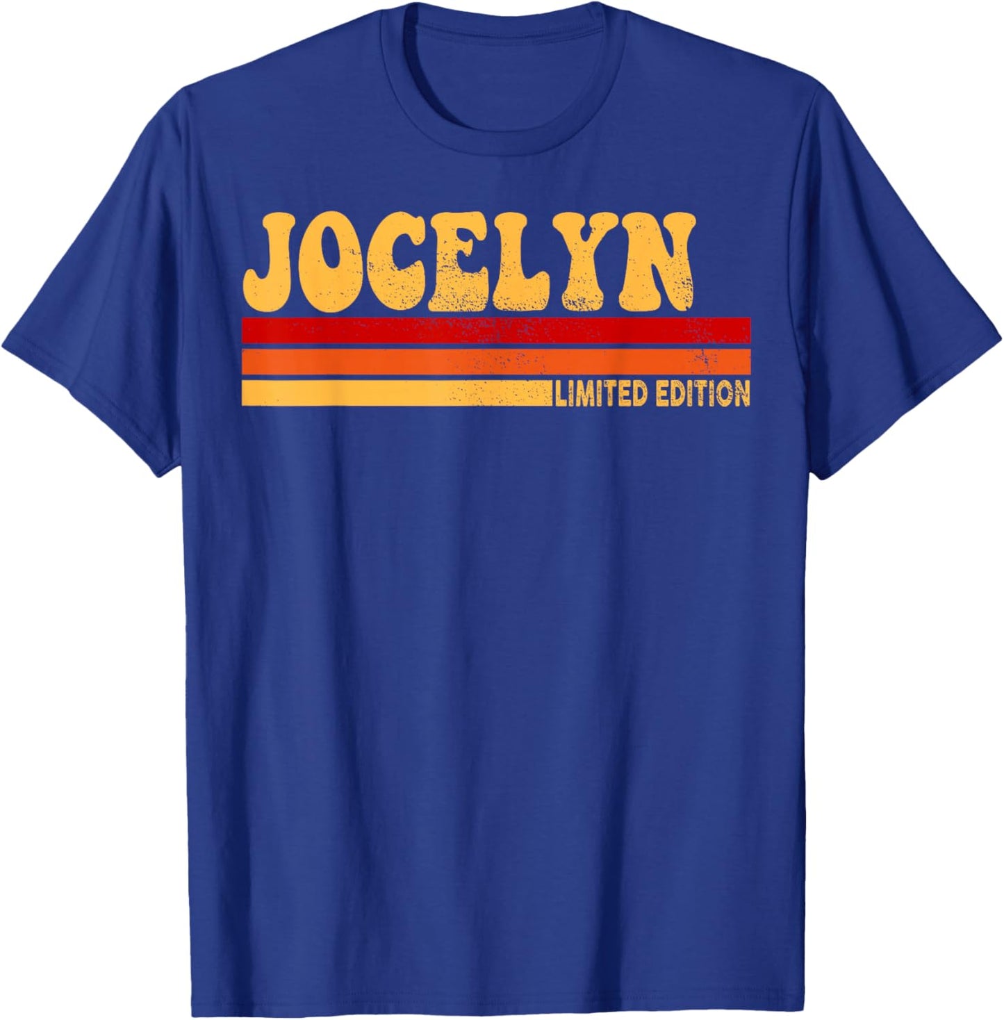 Jocelyn Name Personalized Cute Idea Women Vintage Jocelyn T-Shirt - T-Shirt | Royal