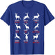 Funny Deer Design - Hunters All Of Santa's Reindeer Classic T-Shirt - T-Shirt | Royal