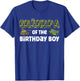 Grandpa of the Birthday Boy Army Camouflage Birthday Party T-Shirt - T-Shirt | Royal