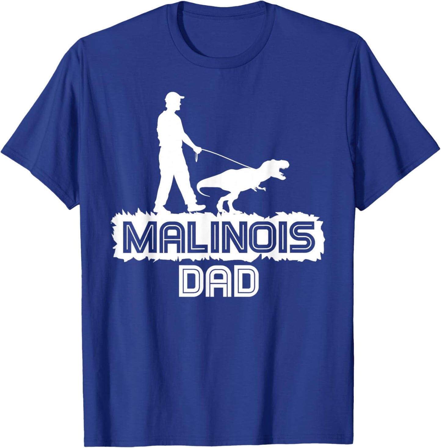 Belgian Malinois Rescue Lovers | Belgian Malinois Dad T-Shirt - T-Shirt | Royal