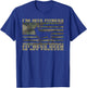 I'm Into Fitness Fit'ness Deer In My Freezer Funny Hunting T-Shirt - T-Shirt | Royal
