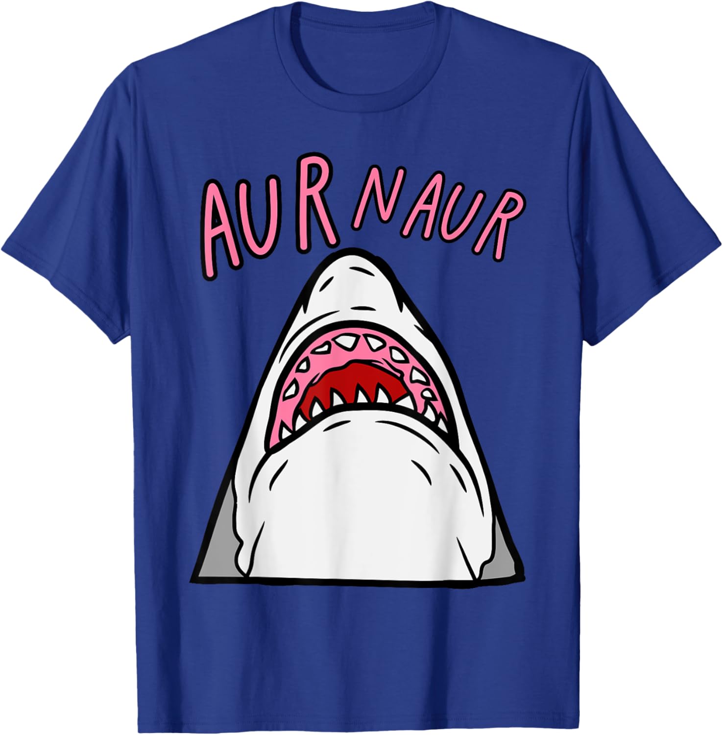 Aur Naur Funny Shark T-Shirt - T-Shirt | Royal