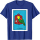 El Cotorro Lottery Card Gift The Parrot Card Mexican Lottery T-Shirt - T-Shirt | Royal