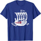 Norway Viking Ship Shirt Norwegian Flag Dragon Boat T-Shirt - T-Shirt | Royal