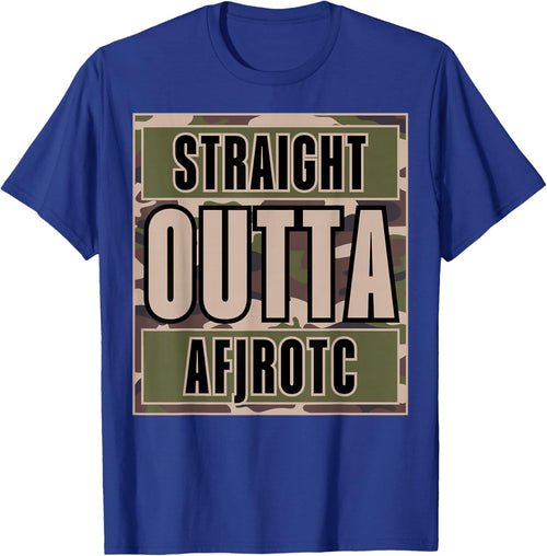 Straight Outta AFJROTC US Junior ROTC Cadet Funny AFJROTC