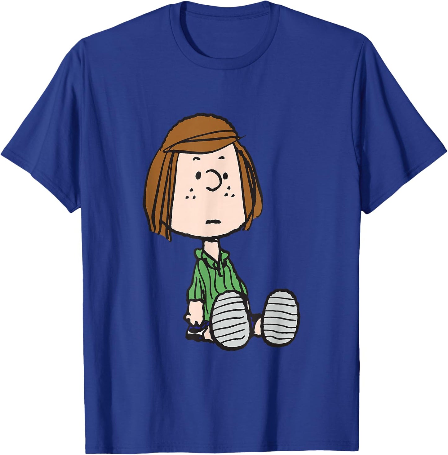 Peanuts Peppermint Patty T-Shirt - T-Shirt | Royal