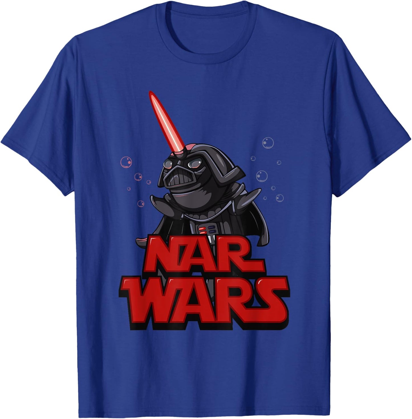 Nar Wars Epic Narwhal Movie Parody Lover Gift T-Shirt - T-Shirt | Royal