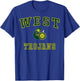 West High School Trojans C1 T-Shirt - T-Shirt | Royal