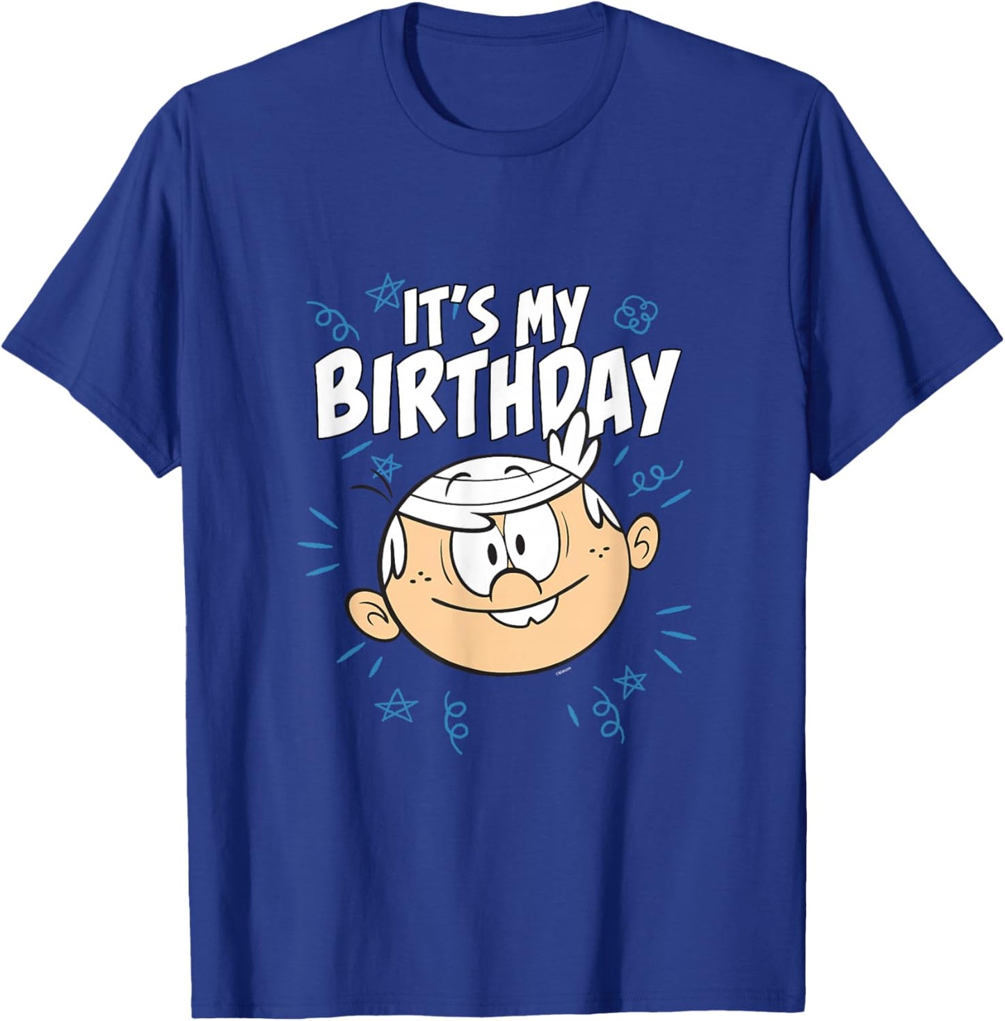 The Loud House Birthday It's My Birthday Lincoln Smile T-Shirt - T-Shirt | Royal