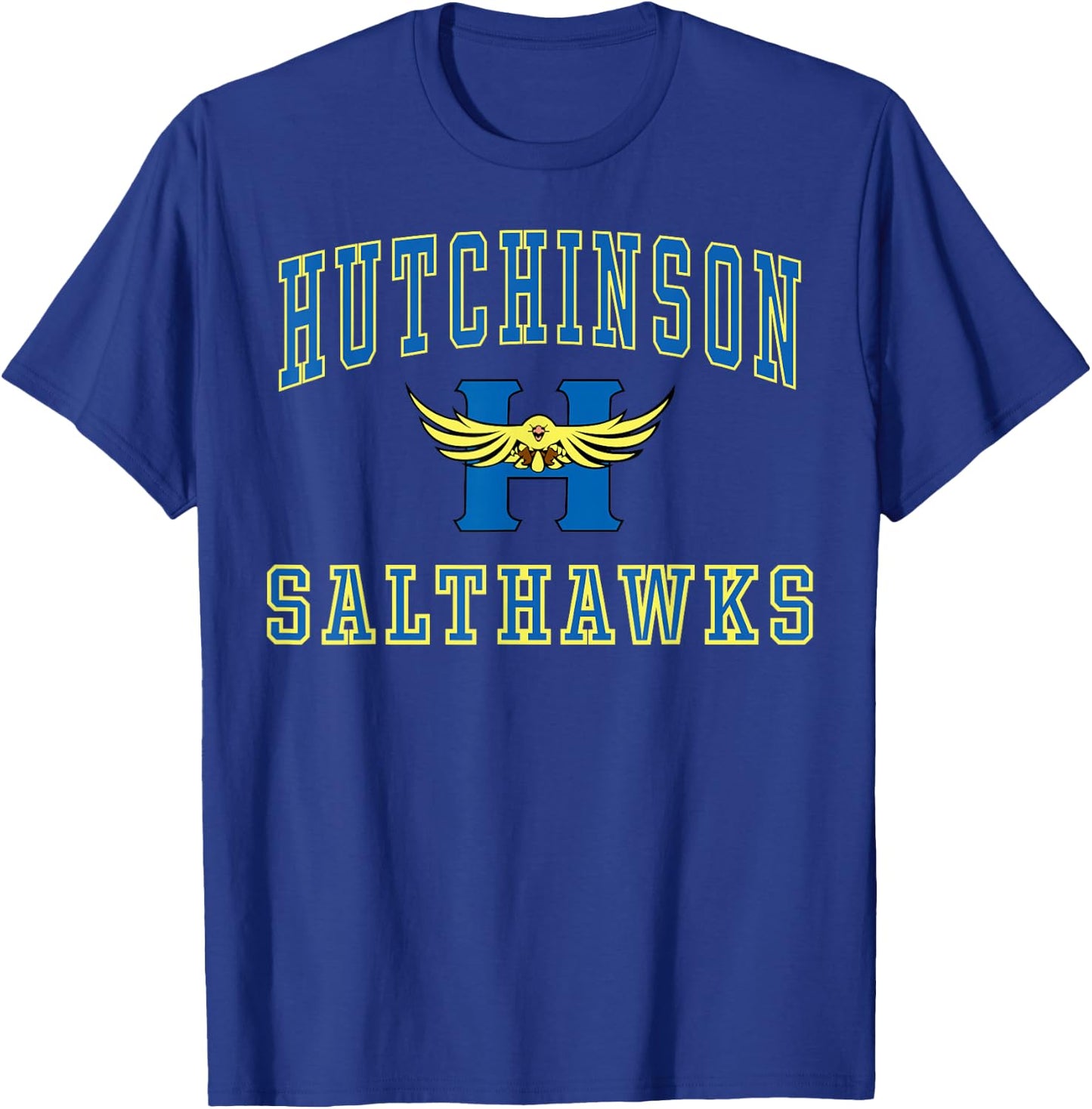 Hutchinson High School Salthawks C1 T-Shirt - T-Shirt | Royal