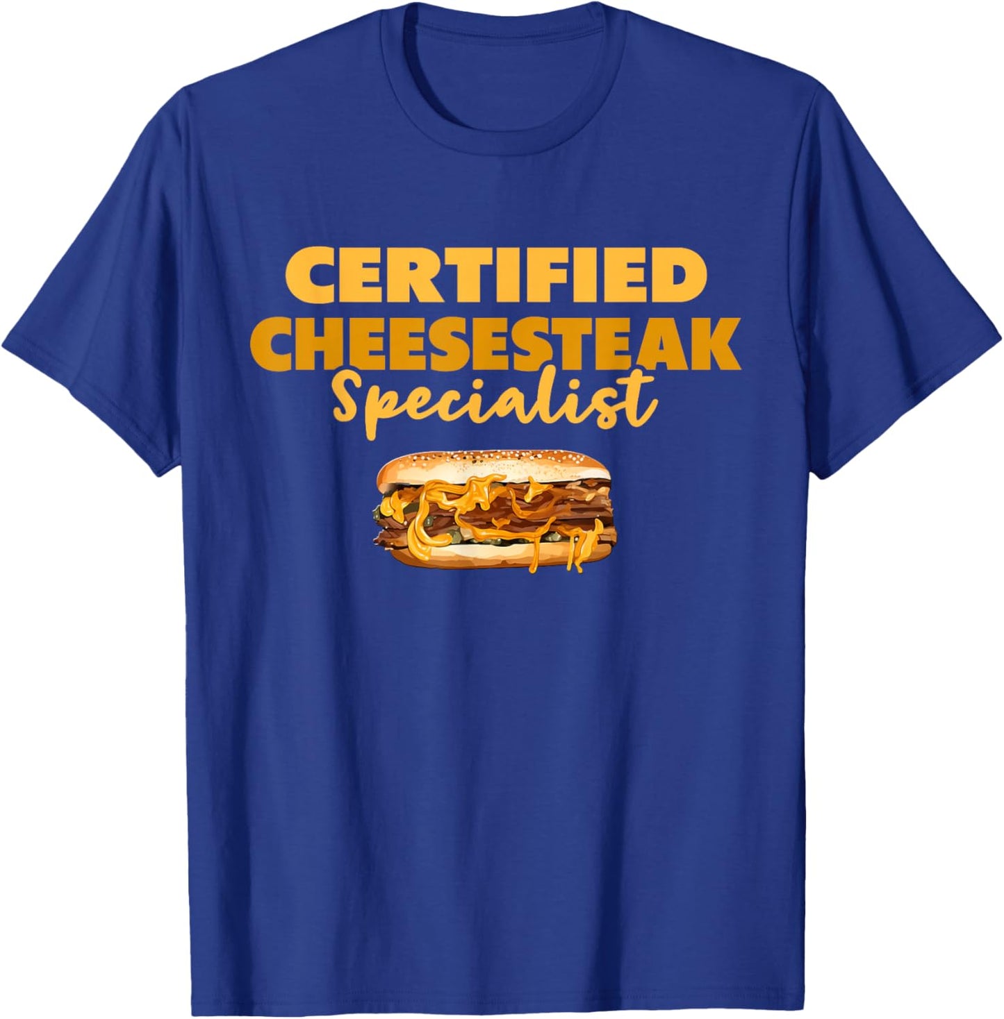 Cheesesteak T-Shirt - T-Shirt | Royal