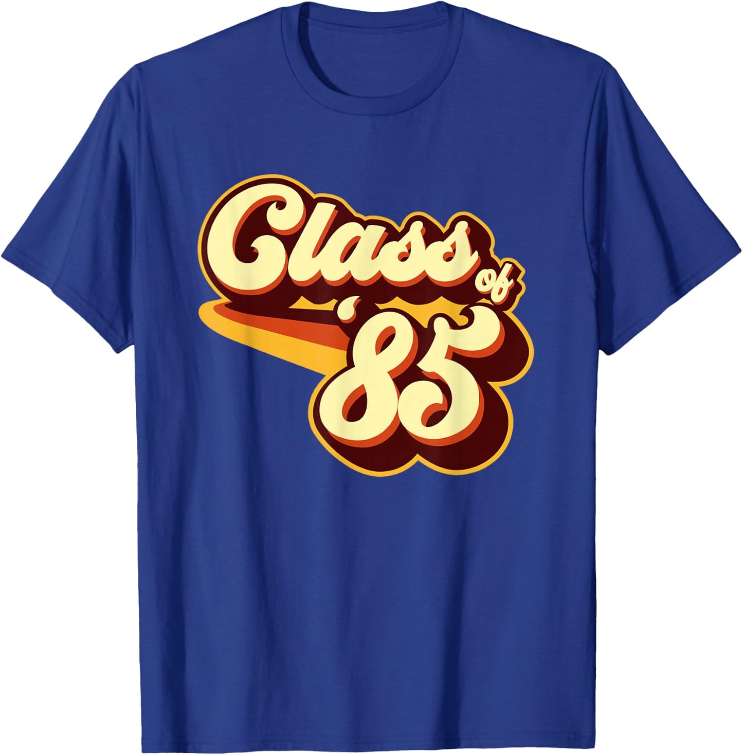 Class of 85 Reunion Retro 1985 T-Shirt - T-Shirt | Royal