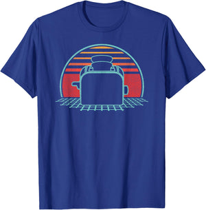 Toast Bread Retro Toaster Vintage 80s Style Gift T-Shirt - T-Shirt | Royal