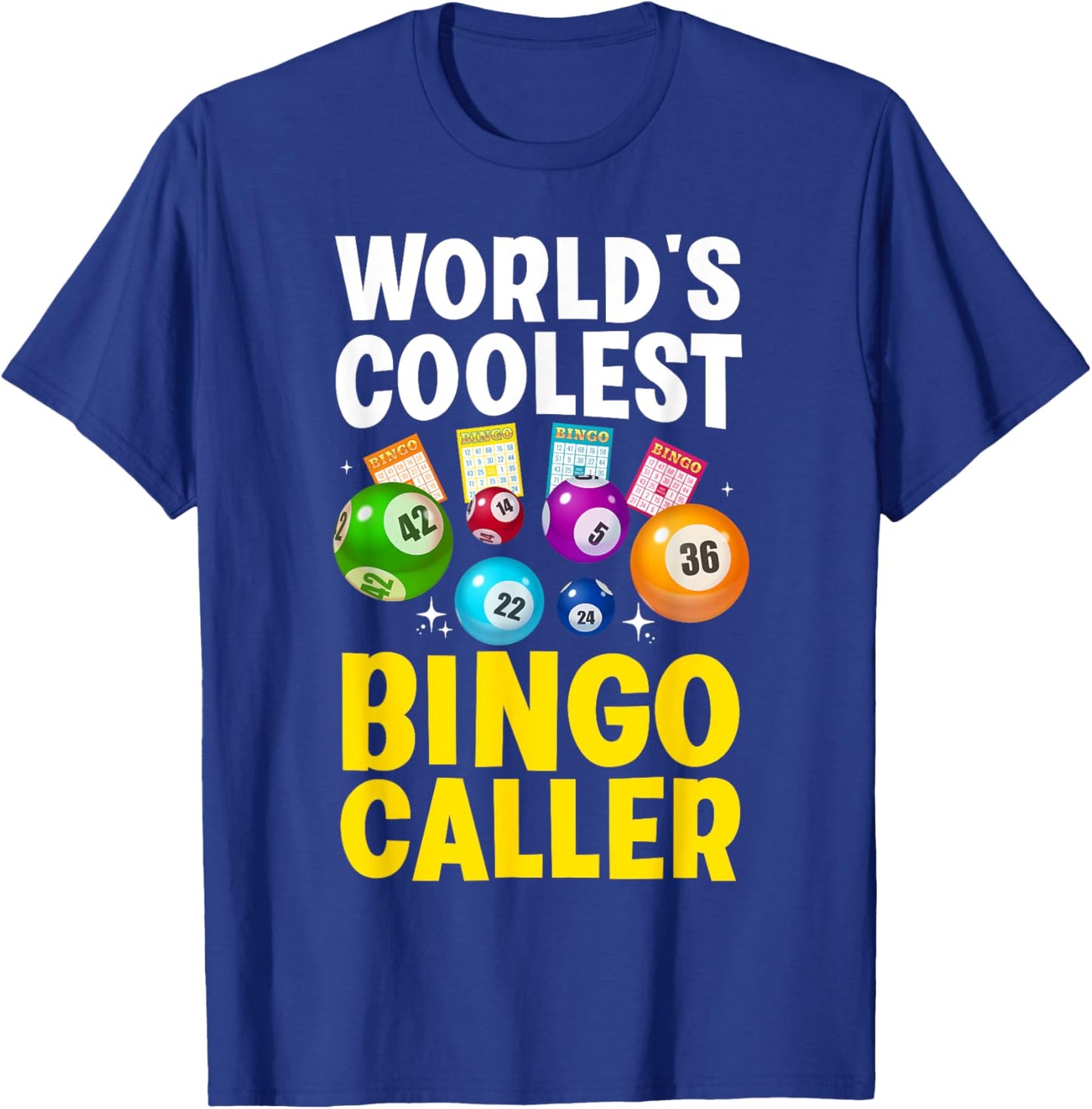 Bingo Caller Novelty Women Bingo Player Bingo Lover T-Shirt - T-Shirt | Royal