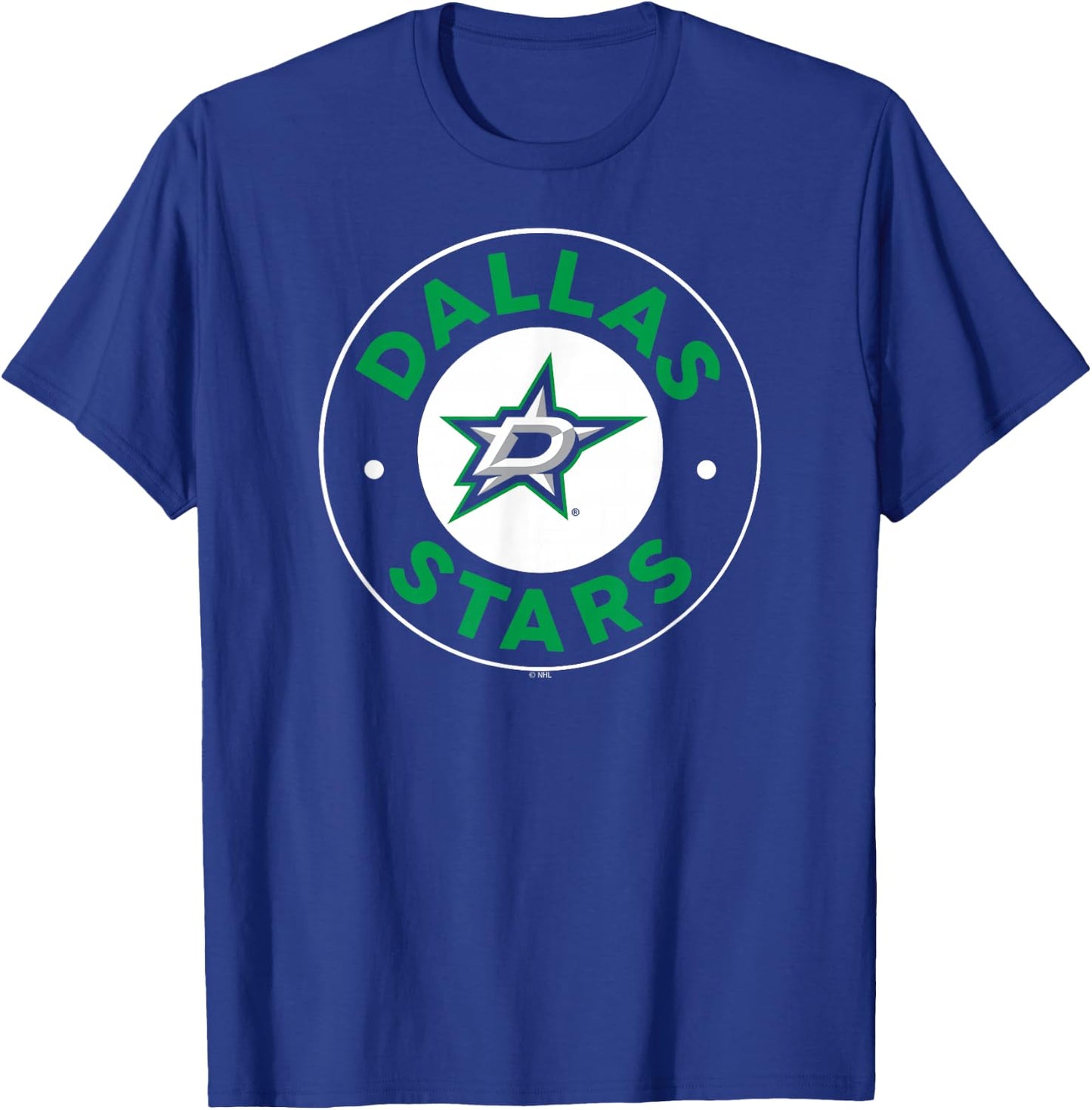 Dallas Stars Symbol Black Officially Licensed T-Shirt - T-Shirt | Royal