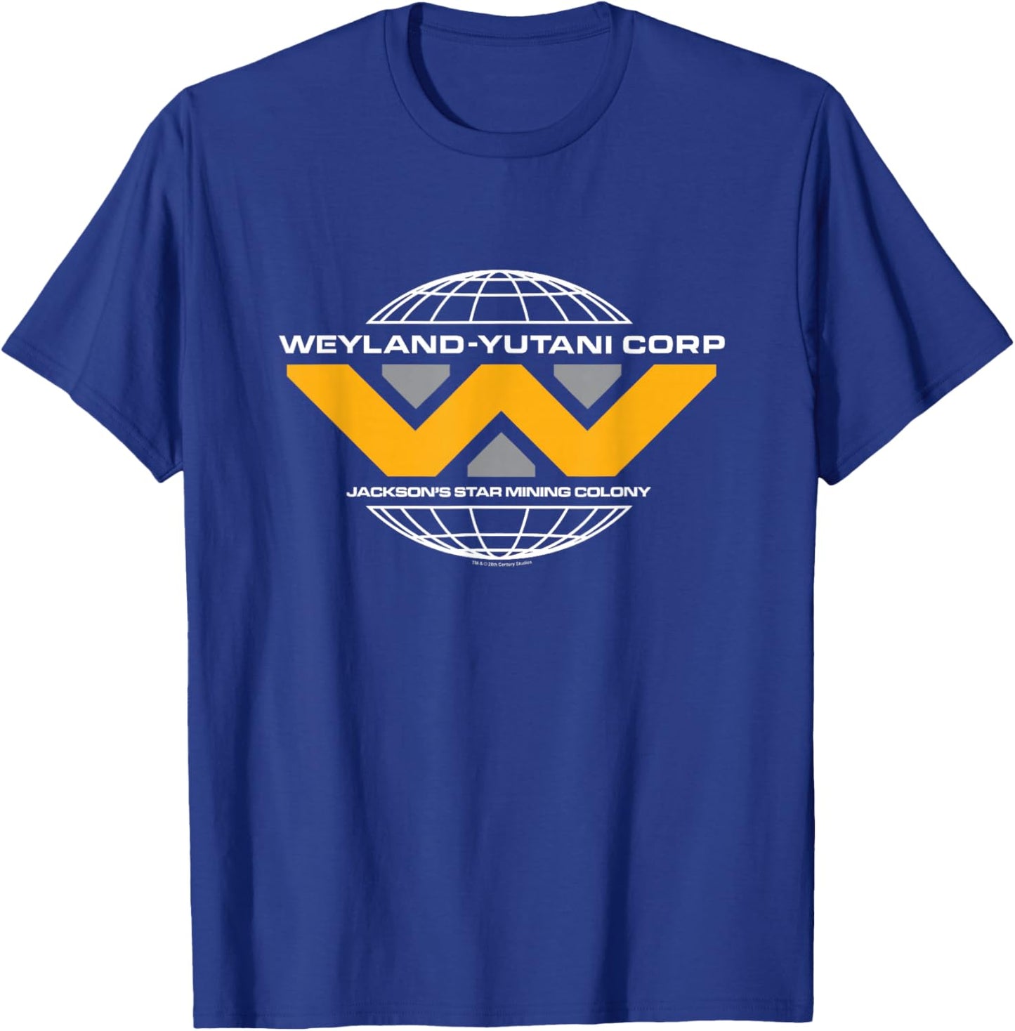 Alien: Romulus Weyland Yutani Corp Mining Colony Badge T-Shirt - T-Shirt | Royal