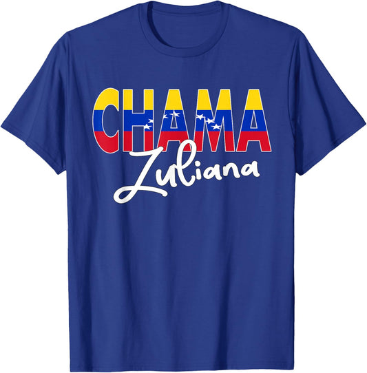 Artistic Design Zulia Chama Zuliana Flannel Venezuela T-Shirt - T-Shirt | Royal