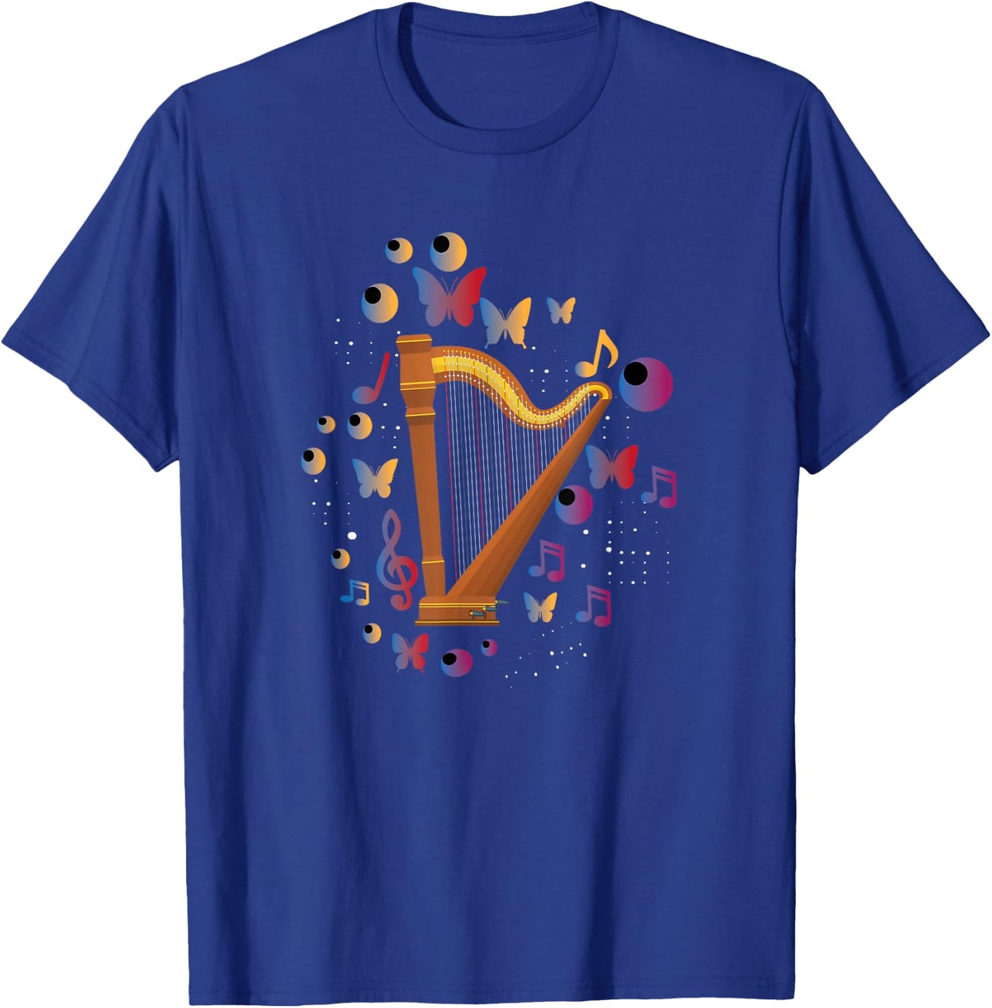 Great Harp Theme Gift Harp Players T-Shirt - T-Shirt | Royal