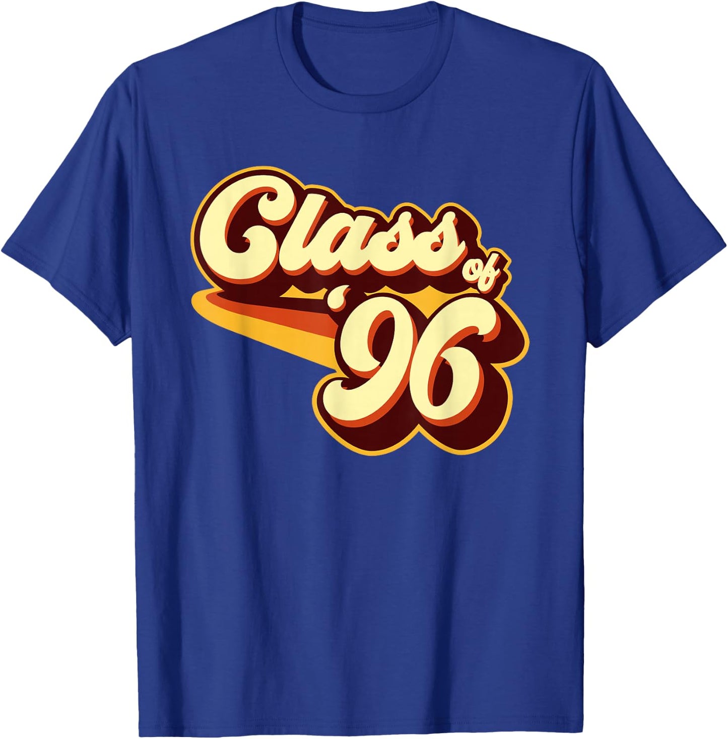 Class of 96 Reunion Retro 1996 T-Shirt - T-Shirt | Royal
