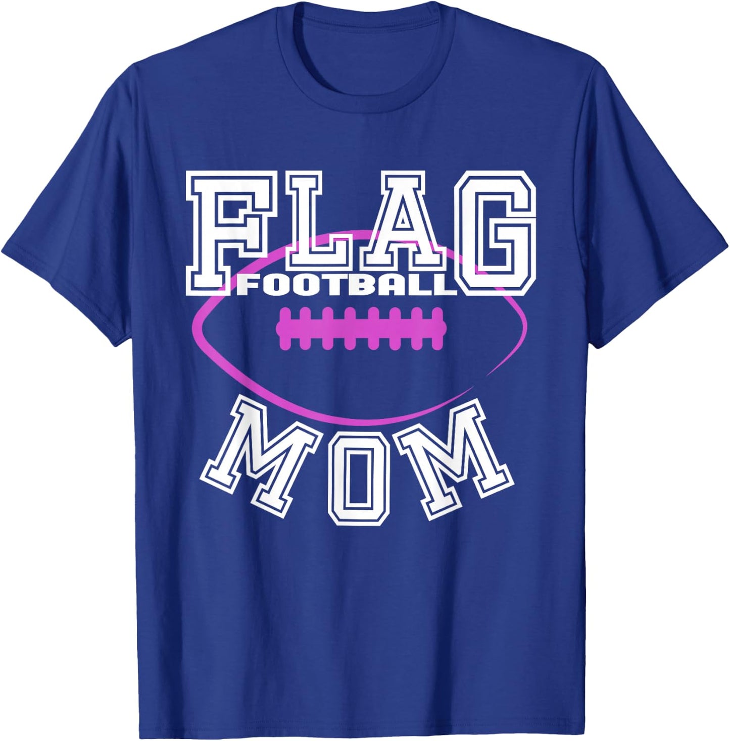 Football Flag Mum for Players Mothers T-Shirt - T-Shirt | Royal