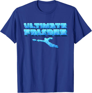 Ultimate Frisbee Player Disc Golf Men Women IX T-Shirt - T-Shirt | Royal