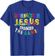 Following Jesus Changes The Game Vacation Bible School Crew T-Shirt - T-Shirt | Royal
