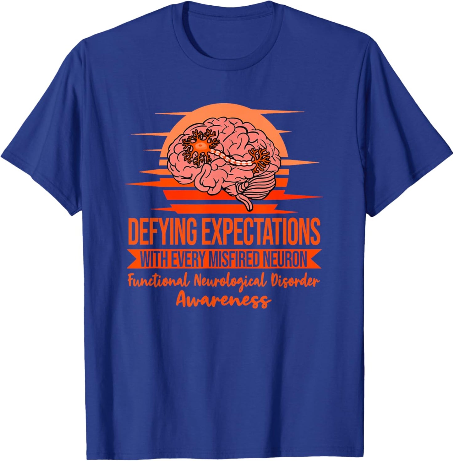Functional Neurological Disorder Awareness T-Shirt - T-Shirt | Royal