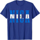 Nicaragua Flag Vintage Souvenir T-Shirt - T-Shirt | Royal