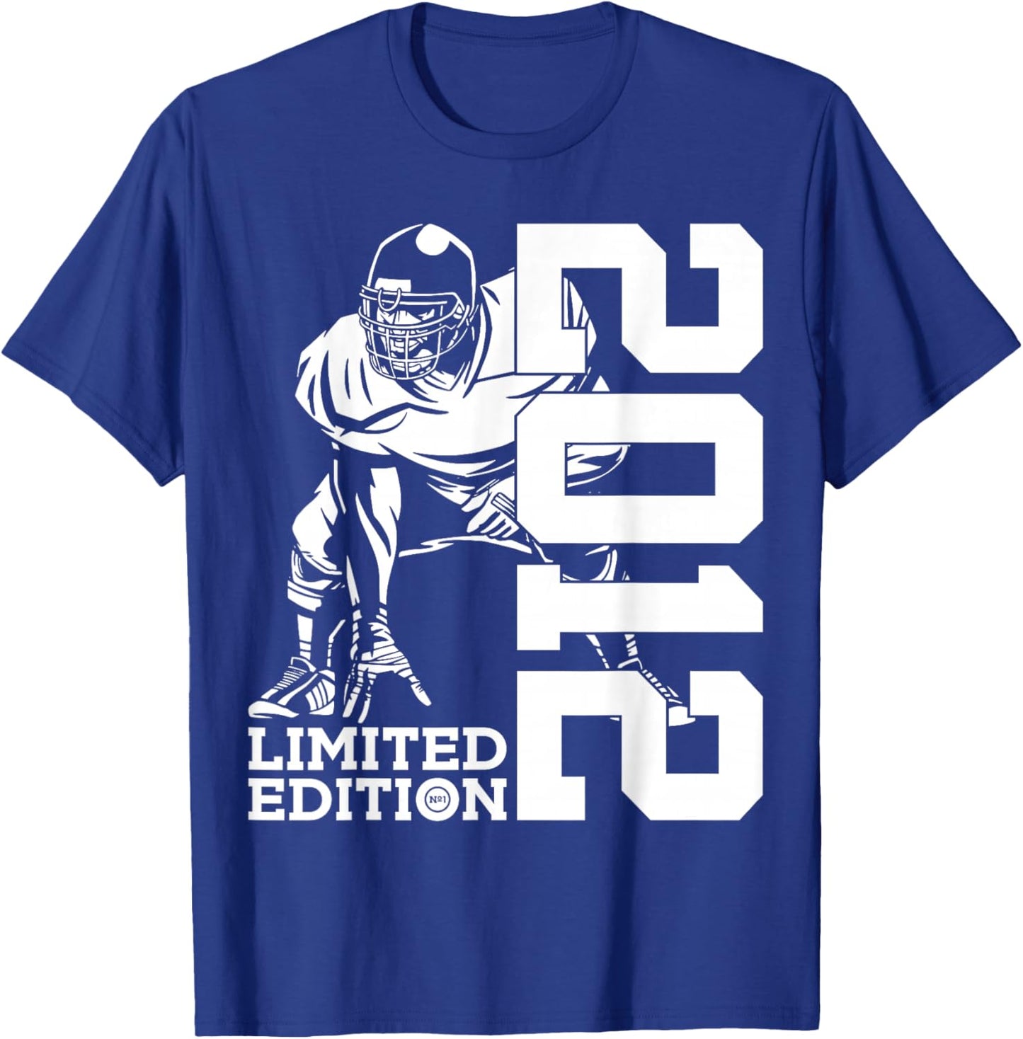 14th BIRTHDAY FOOTBALL LIMITED EDITION 2012 T-Shirt - T-Shirt | Royal