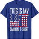 My Meat Grill Shirt US Flag Bbq Barbecue Patriot Men Women T-Shirt - T-Shirt | Royal