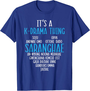 K Drama Oppa Korean Drama Finger Heart Saranghae K-Drama T-Shirt - T-Shirt | Royal