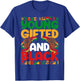 Young Gifted And Black Black History Melanin Boys Girls Kids T-Shirt - T-Shirt | Royal