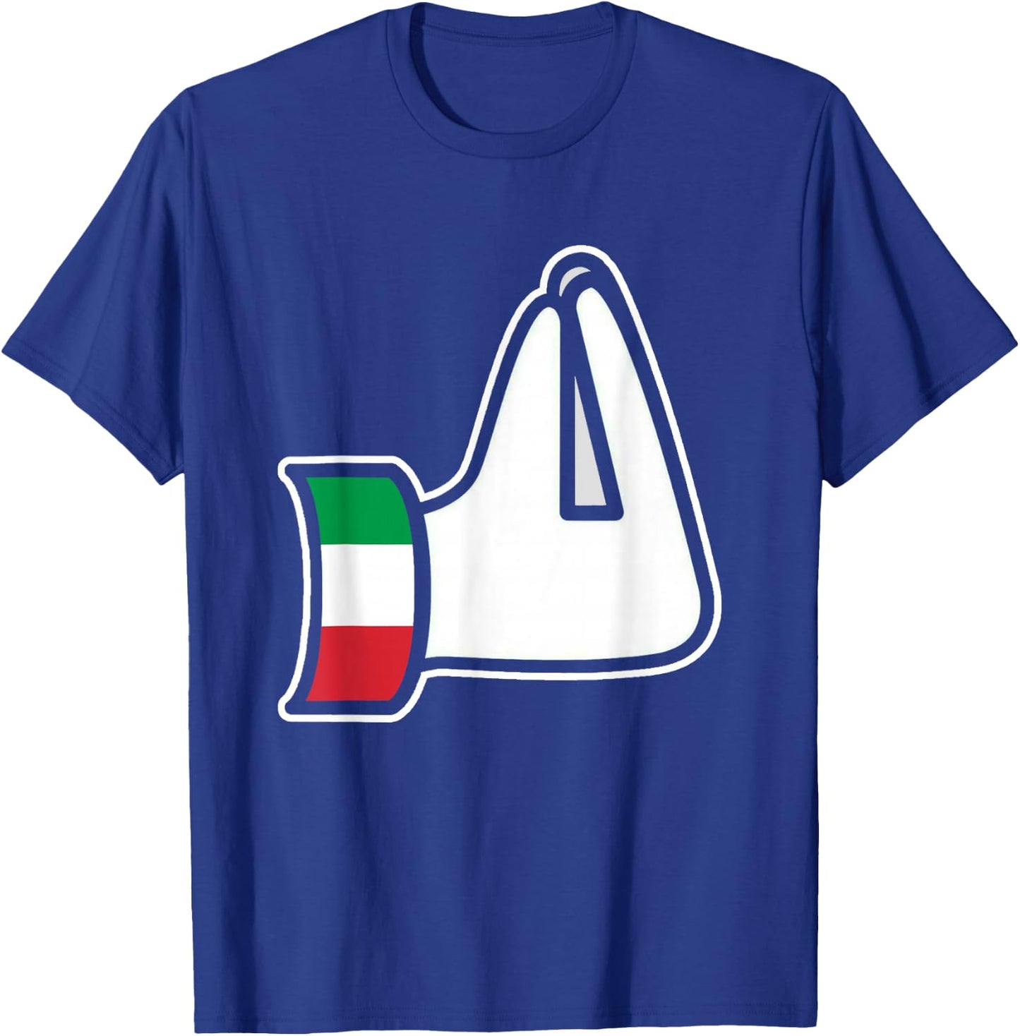 Italian Hand Gesture Italia Italy Italiano Humor Family T-Shirt - T-Shirt | Royal