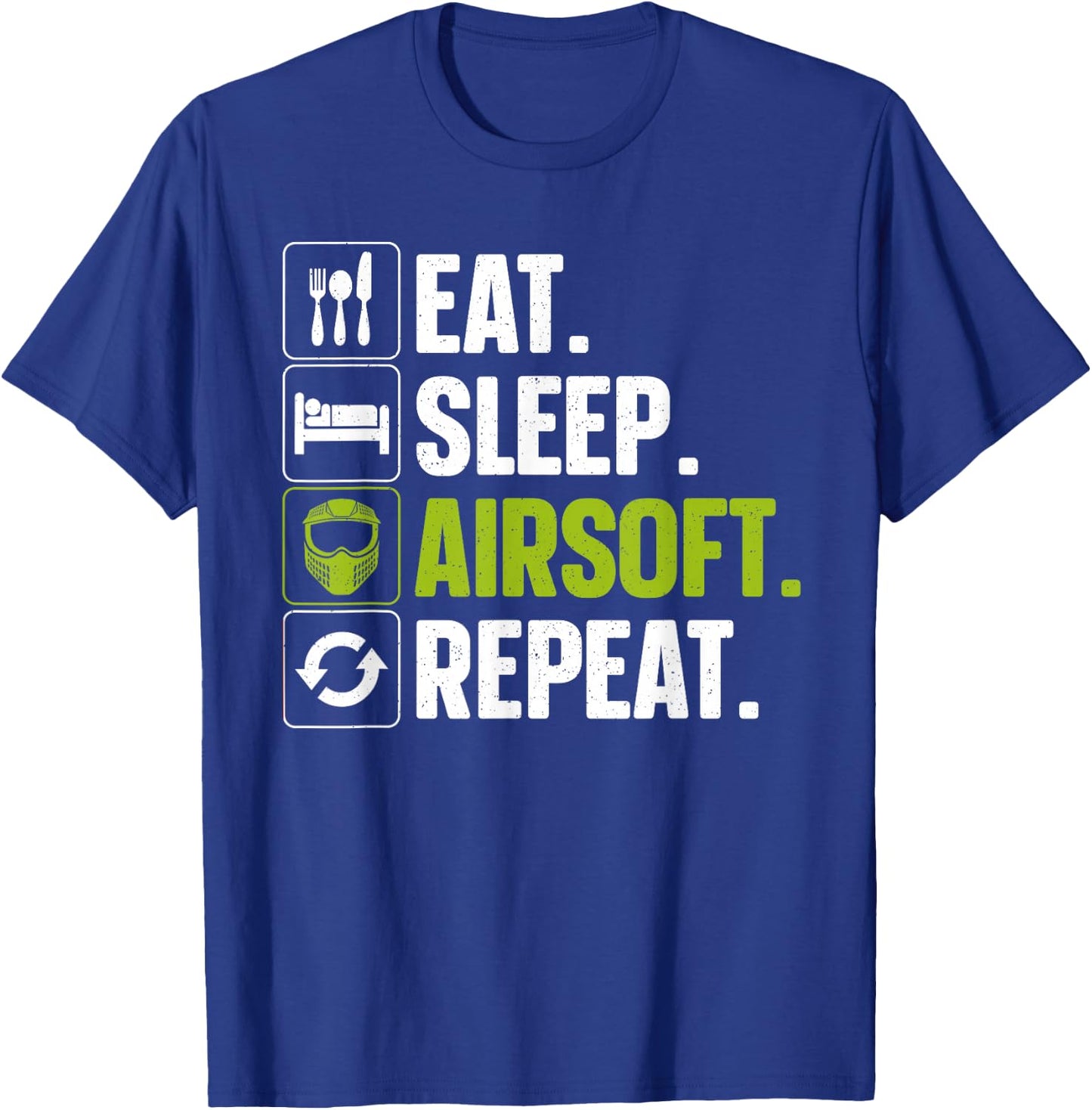 Funny Airsoft Design Women Airsoft Player Airsoft T-Shirt - T-Shirt | Royal