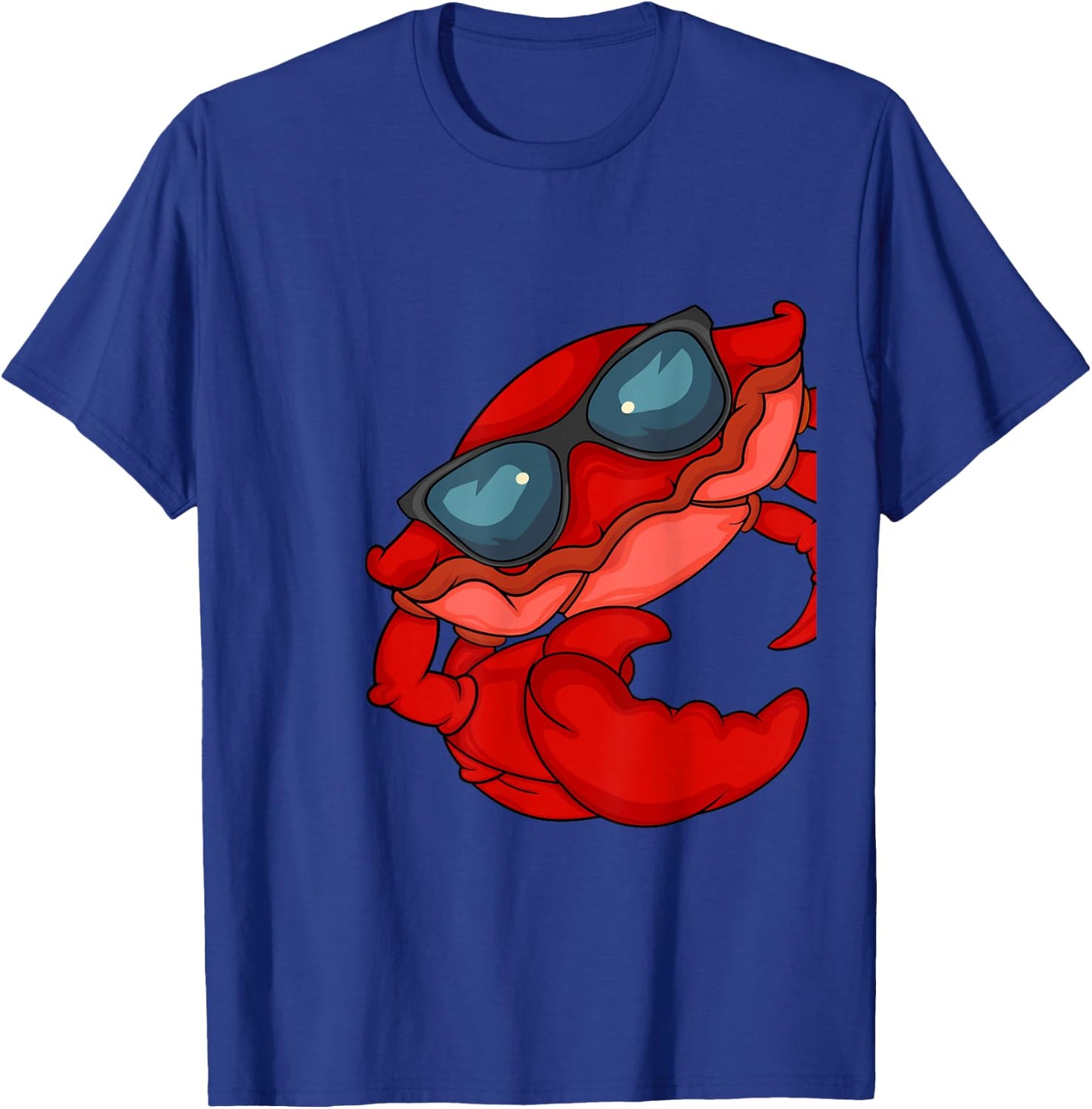 Crab Lover Kids Cute Crabs Underwater Ocean Crab T-Shirt - T-Shirt | Royal