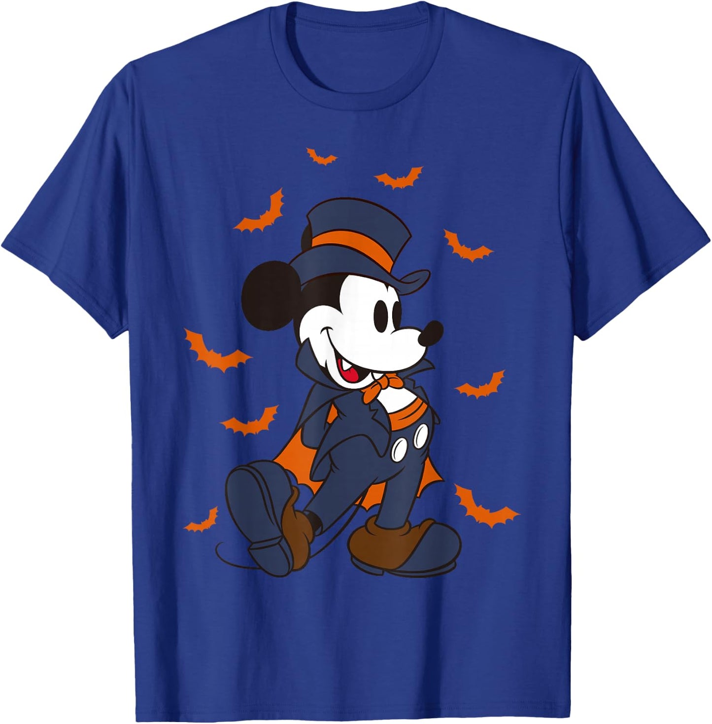 Disney Mickey & Friends Halloween Mickey Vampire Portrait T-Shirt - T-Shirt | Royal