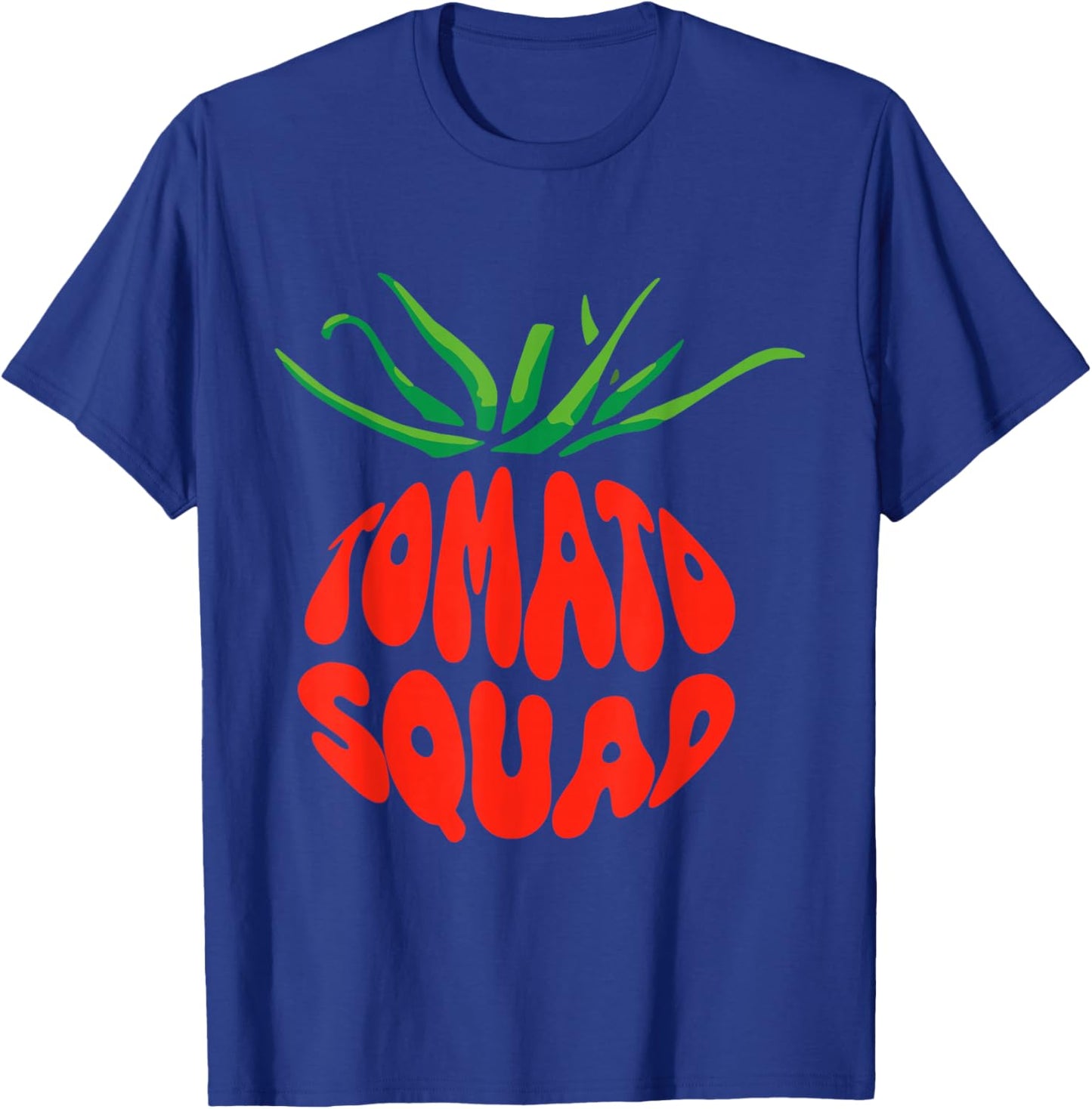 Tomato Squad Fruit Tomato Gardener Gardening T-Shirt - T-Shirt | Royal