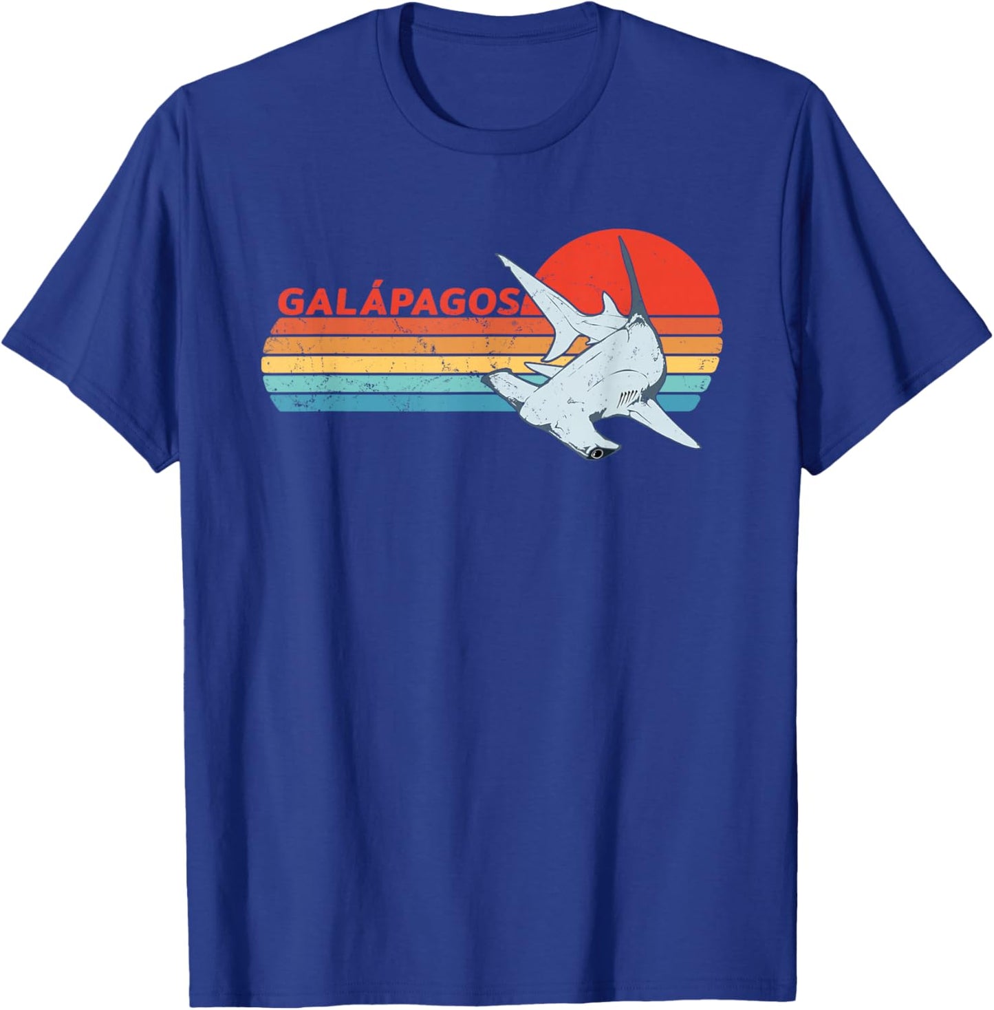 Hammerhead Shark Galapagos Islands Ecuador T-Shirt - T-Shirt | Royal