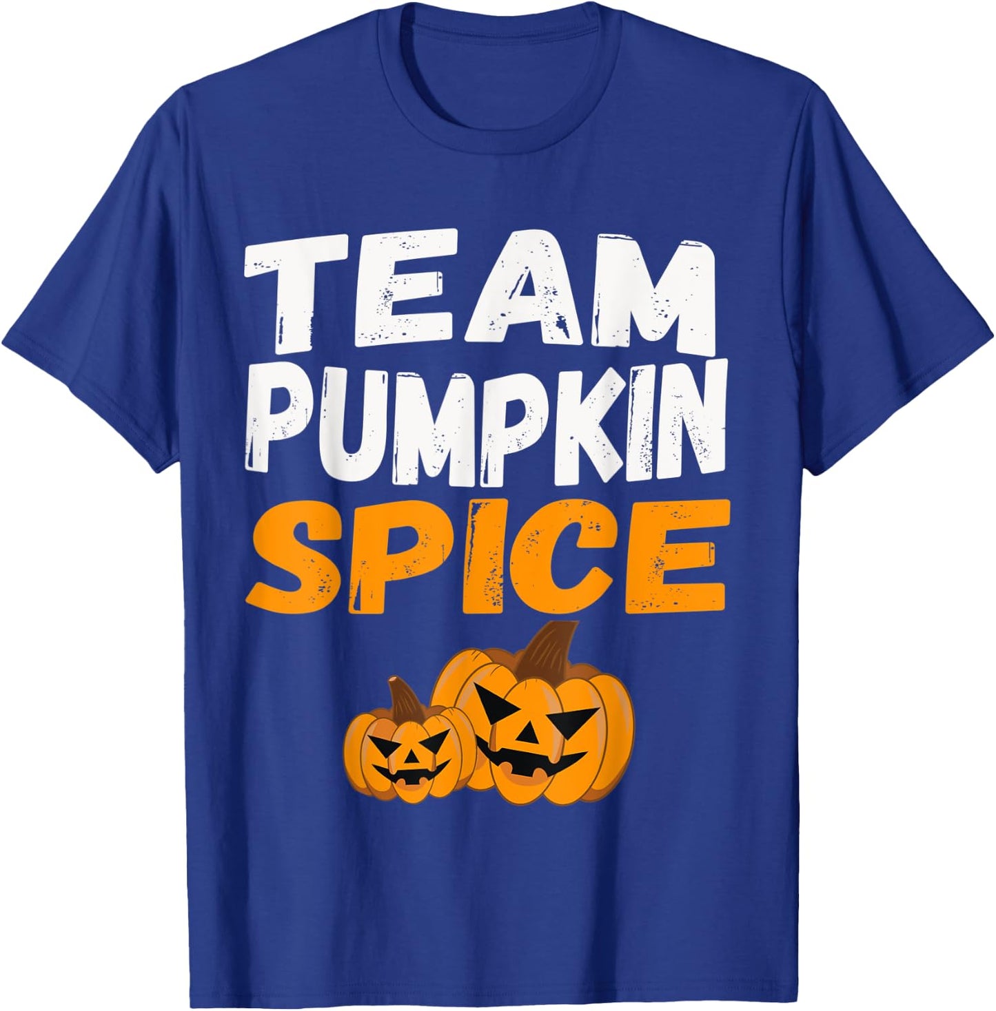 Matching Pumpkin Spice Group Apparel Cute Team Pumpkin T-Shirt - T-Shirt | Royal