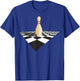 The Big Lebowski Bowling Pin Checkered Floor Graphic T-Shirt - T-Shirt | Royal