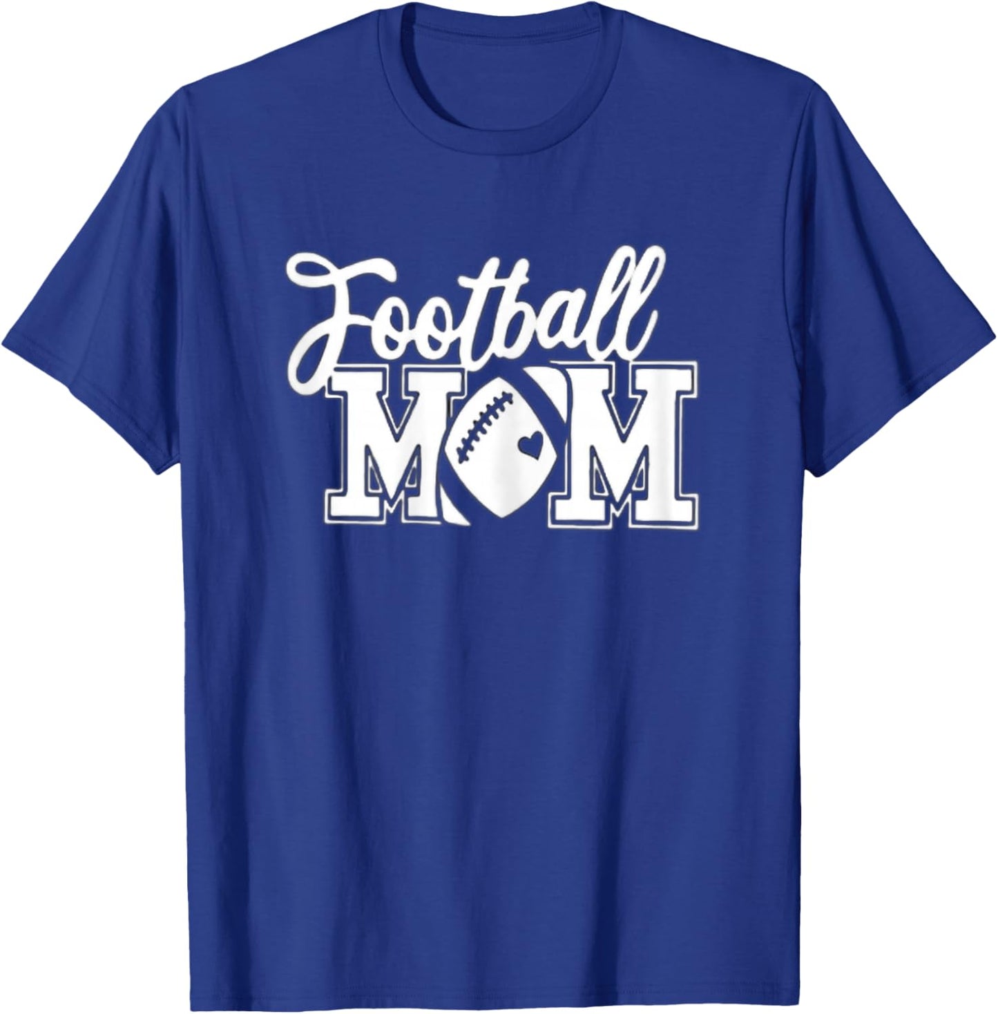 Football Mom | Senior Football Mom T-Shirt - T-Shirt | Royal
