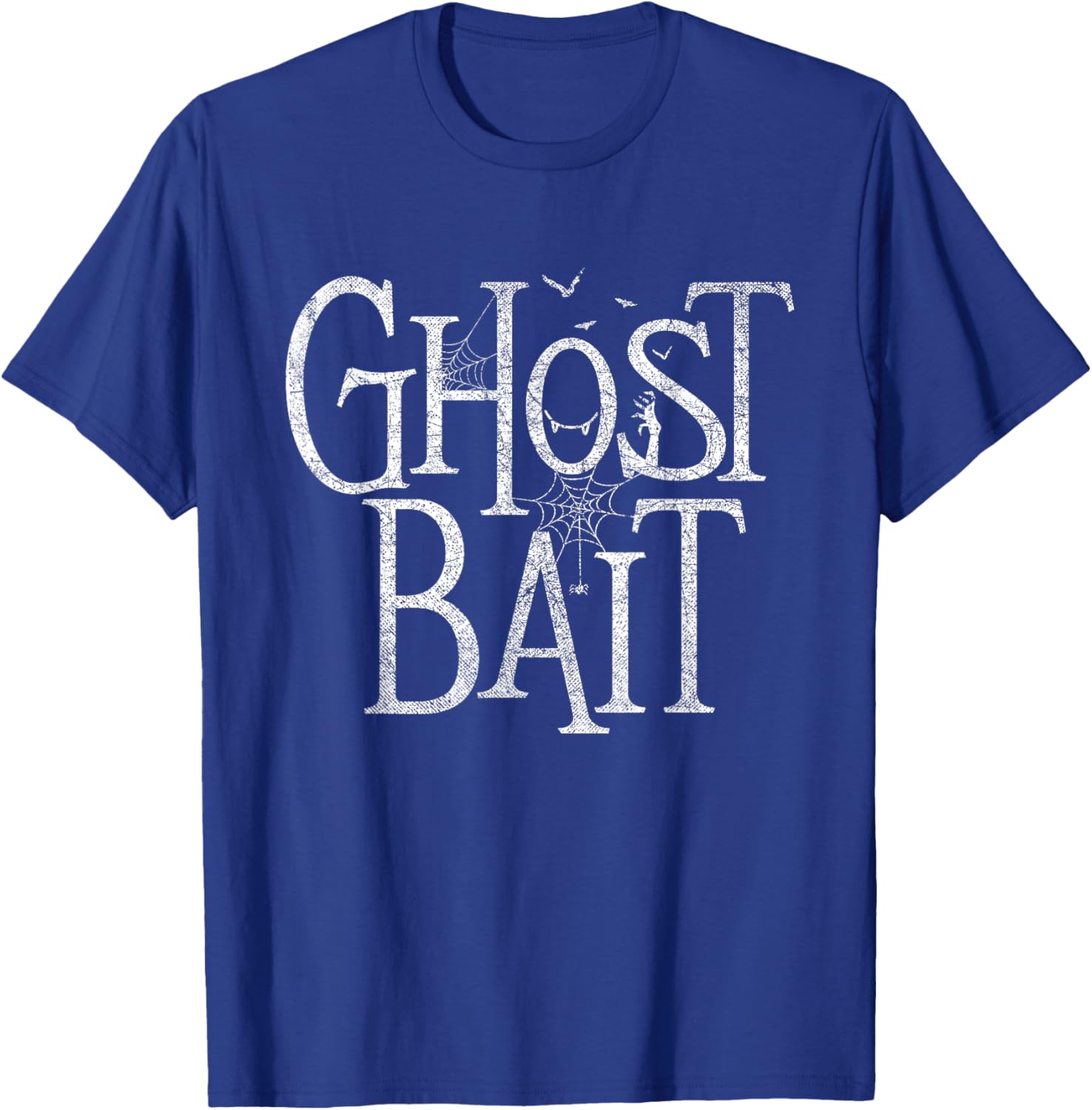 Ghost Bait - Paranormal Investigator Halloween Supernatural T-Shirt - T-Shirt | Royal
