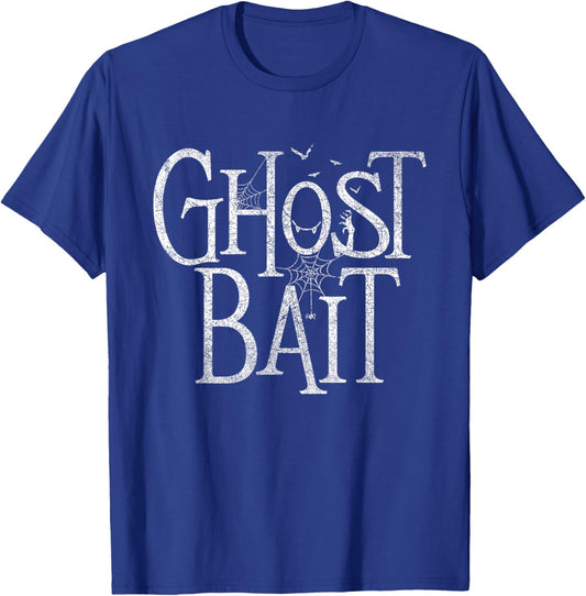 Ghost Bait - Paranormal Investigator Halloween Supernatural T-Shirt - T-Shirt | Royal