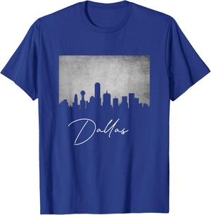 Dallas Texas T-Shirt - T-Shirt | Royal
