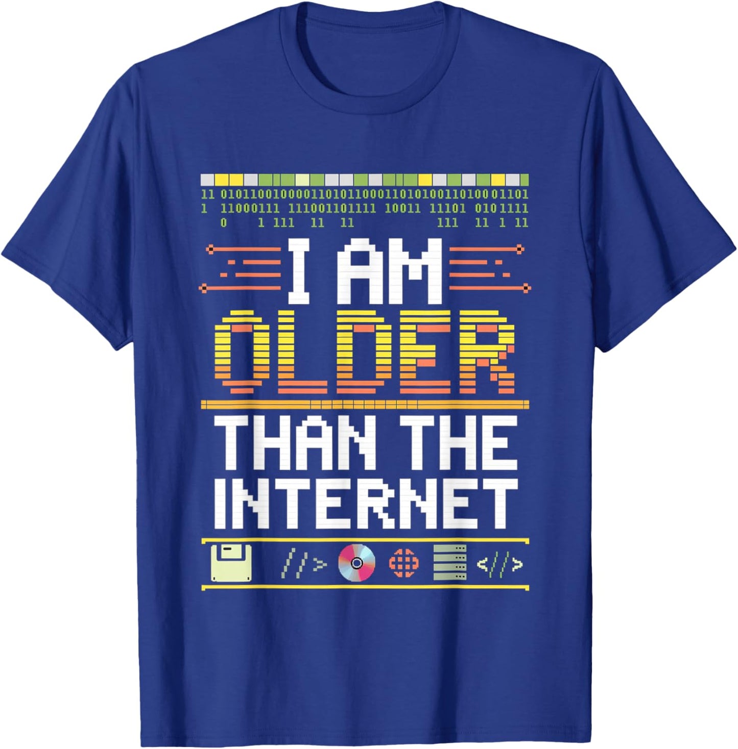 I Am Older Than The Internet Millennial Generation T-Shirt - T-Shirt | Royal