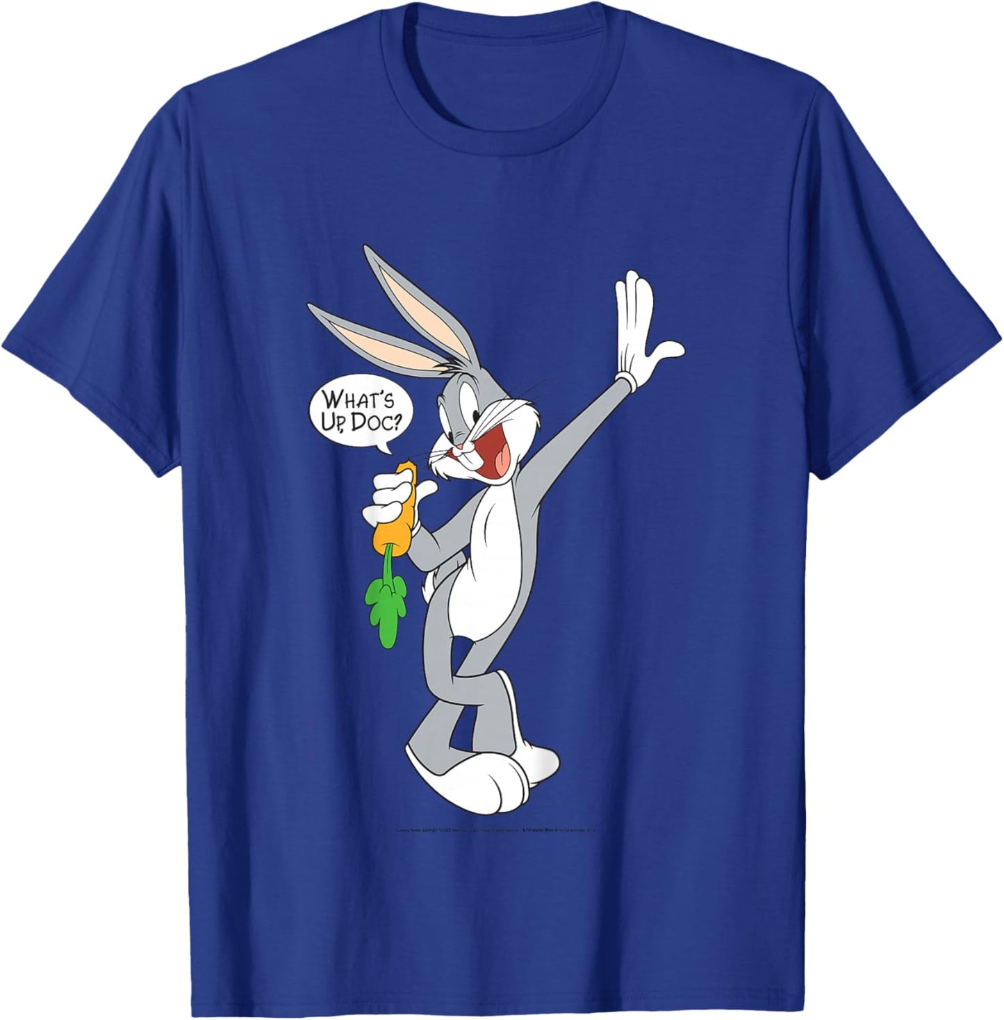Kids Looney Tunes Youth Bugs Bunny Big Shot What's Up Doc? T-Shirt - T-Shirt | Royal
