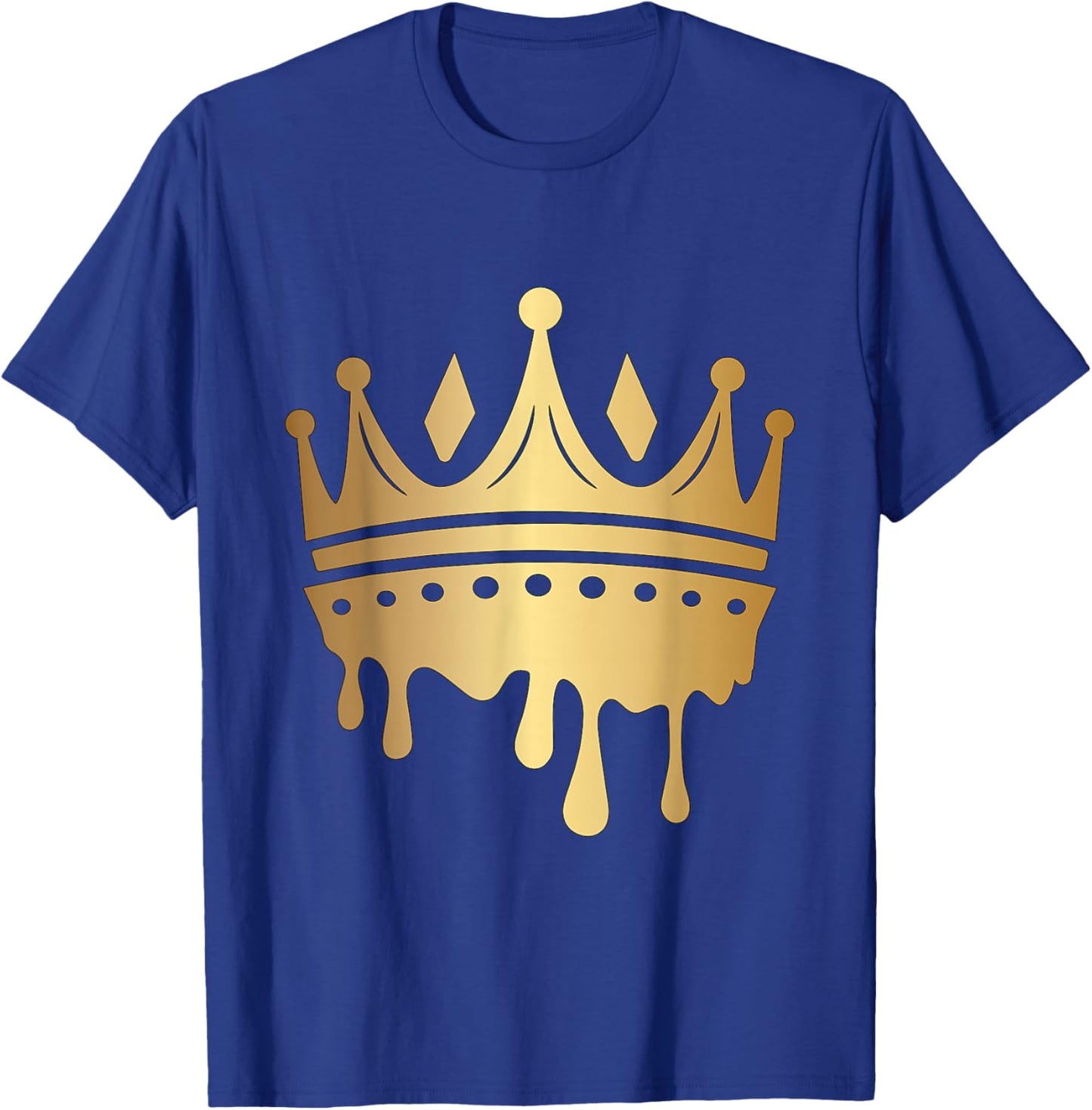 King Crown Golden T-Shirt - T-Shirt | Royal